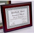 Cherry Hardwood Executive Certificate Frame